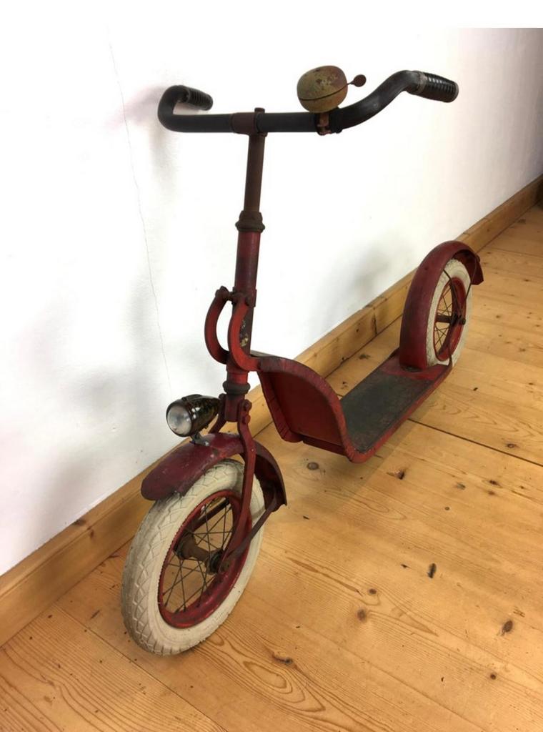Antieke 1900 / 1920s Kinderstep ex Kasteel, Antiek en Kunst, Ophalen