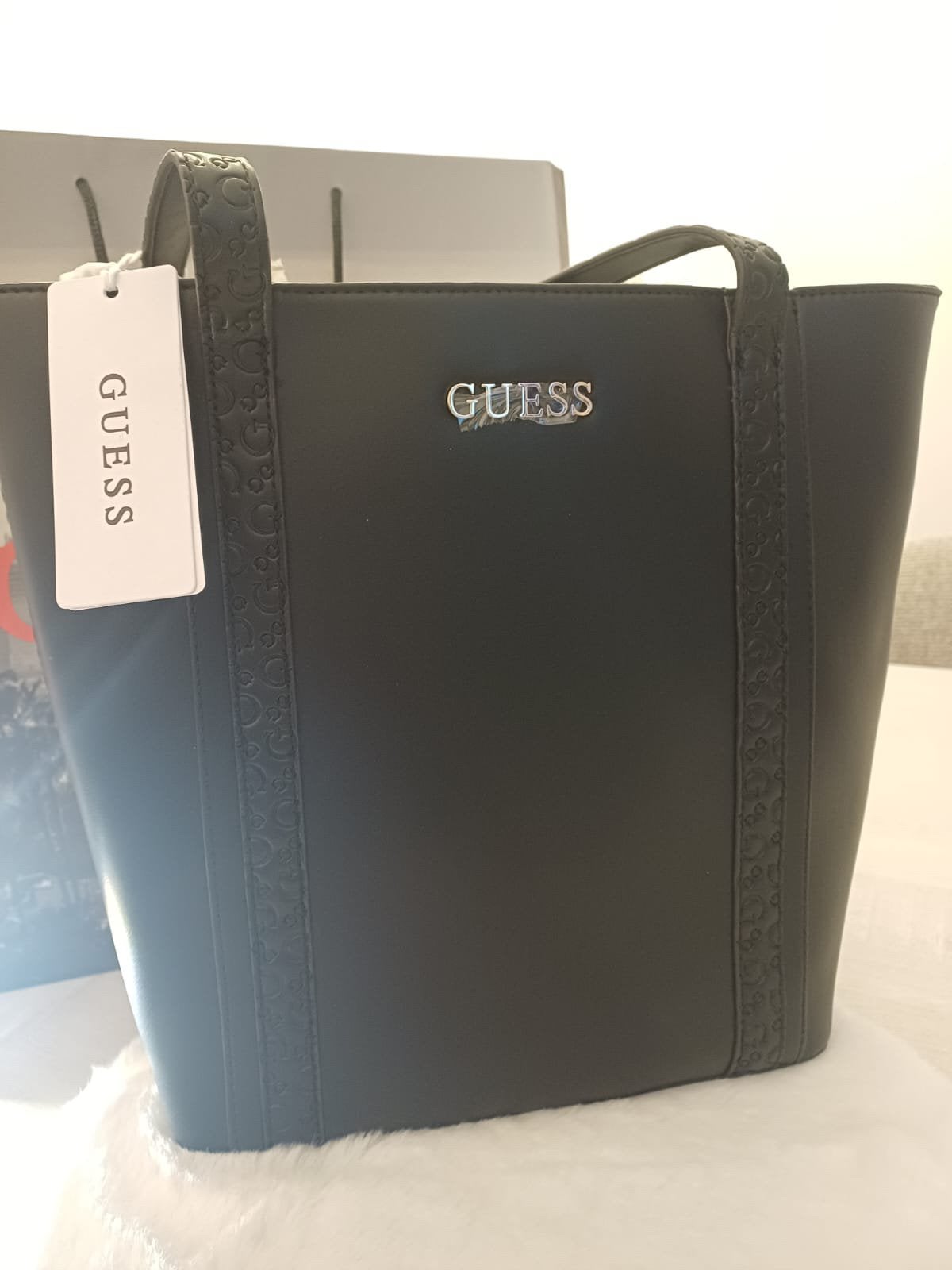 Geuss zwart, Handtassen en Accessoires, Ophalen of Verzenden, Zo goed als nieuw, Zwart