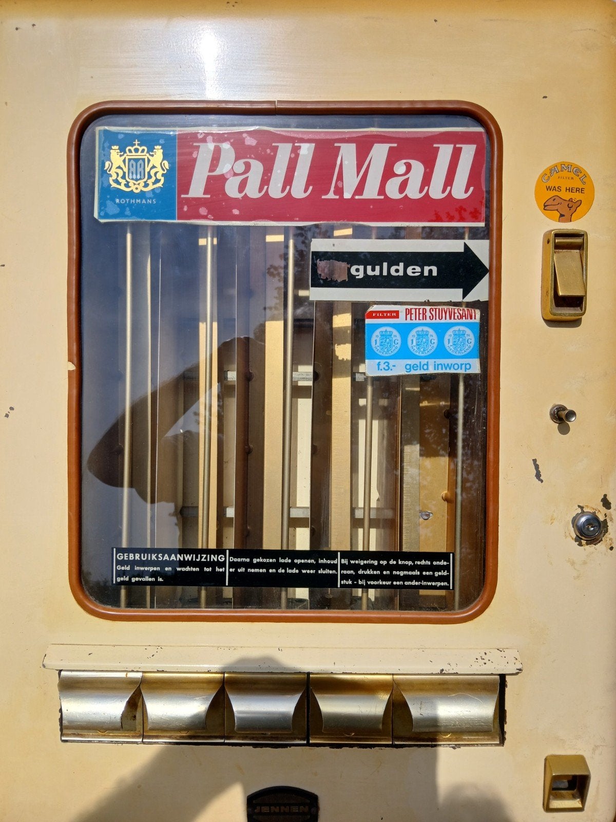 Vintage Sigarettenautomaat Pall Mall, Ophalen