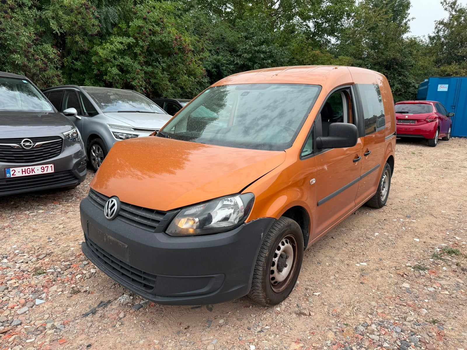 Volkswagen Caddy 1.6tdi EURO5 Automaat 175.000 km, Auto's, Zwart, 1600 cc, Diesel, 5 deurs
