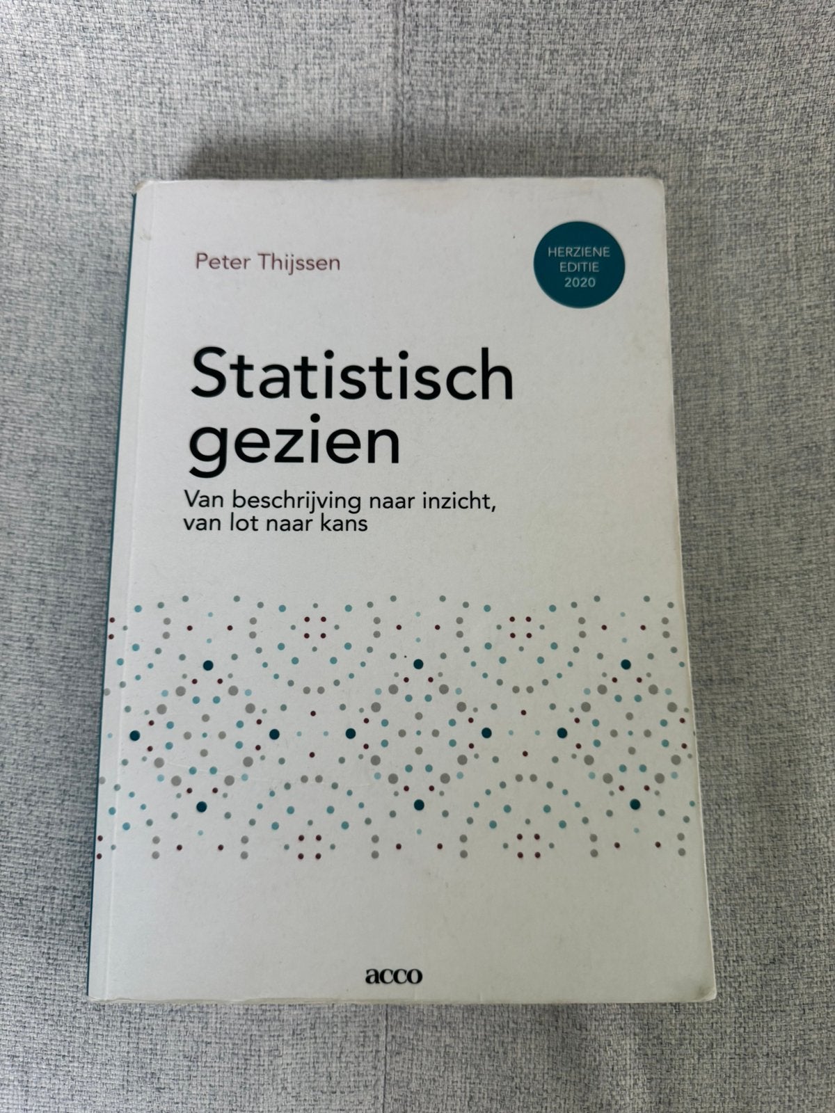 Peter Thijssen - Statistisch gezien, Boeken, Wetenschap, Ophalen of Verzenden, Peter Thijssen
