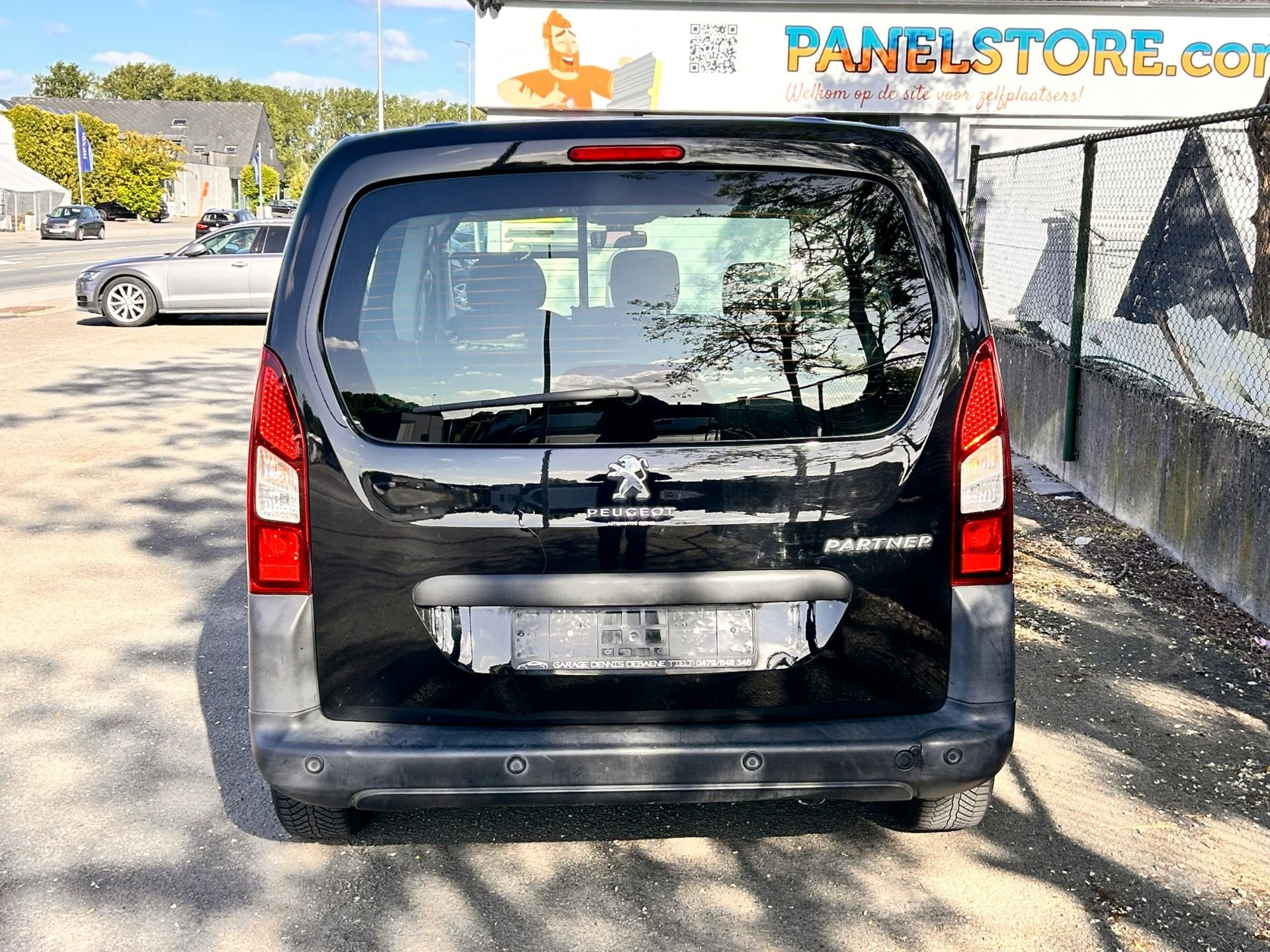Peugeot Partner, Gebruikt, Euro 6, Zwart, Diesel