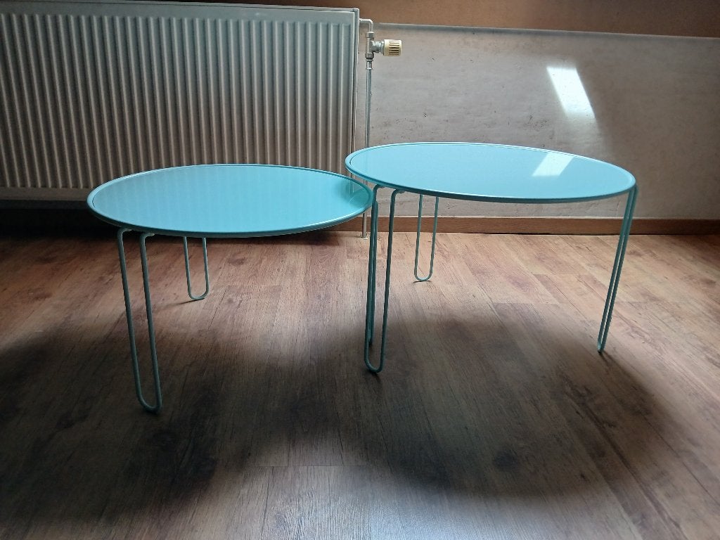 Tables de salon design, Enlèvement, Comme neuf, Verre, Design