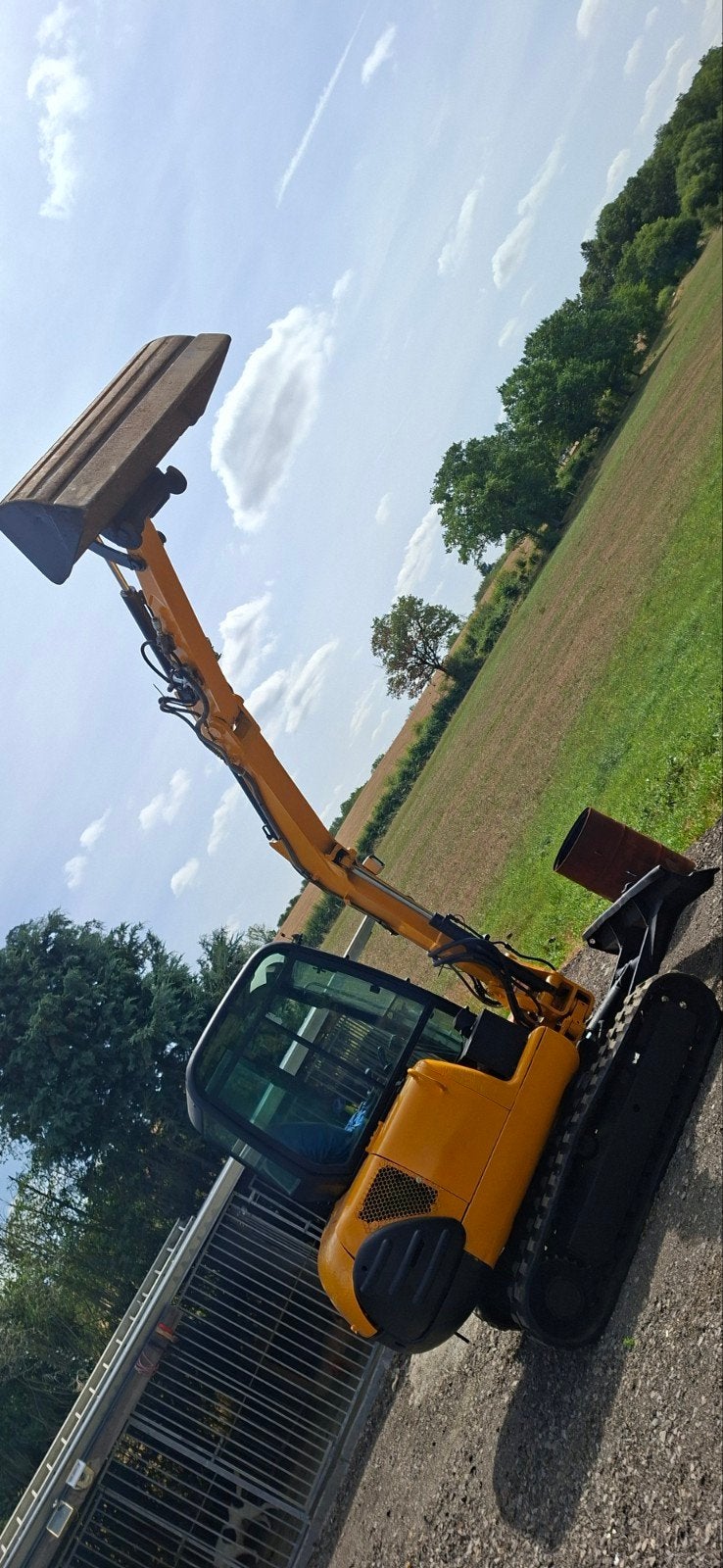 Case 3500kg  année 2000  2godets etat impeccable, Enlèvement, Chargeuse-pelleteuse