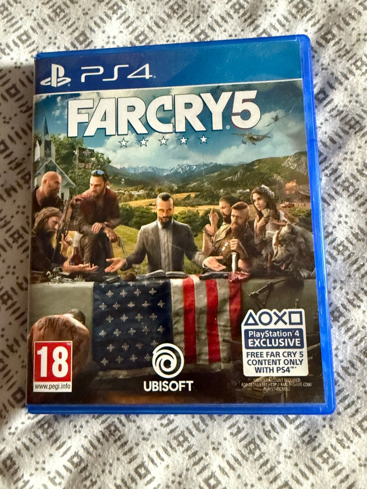 Jeux farcry 5, Enlèvement, Comme neuf
