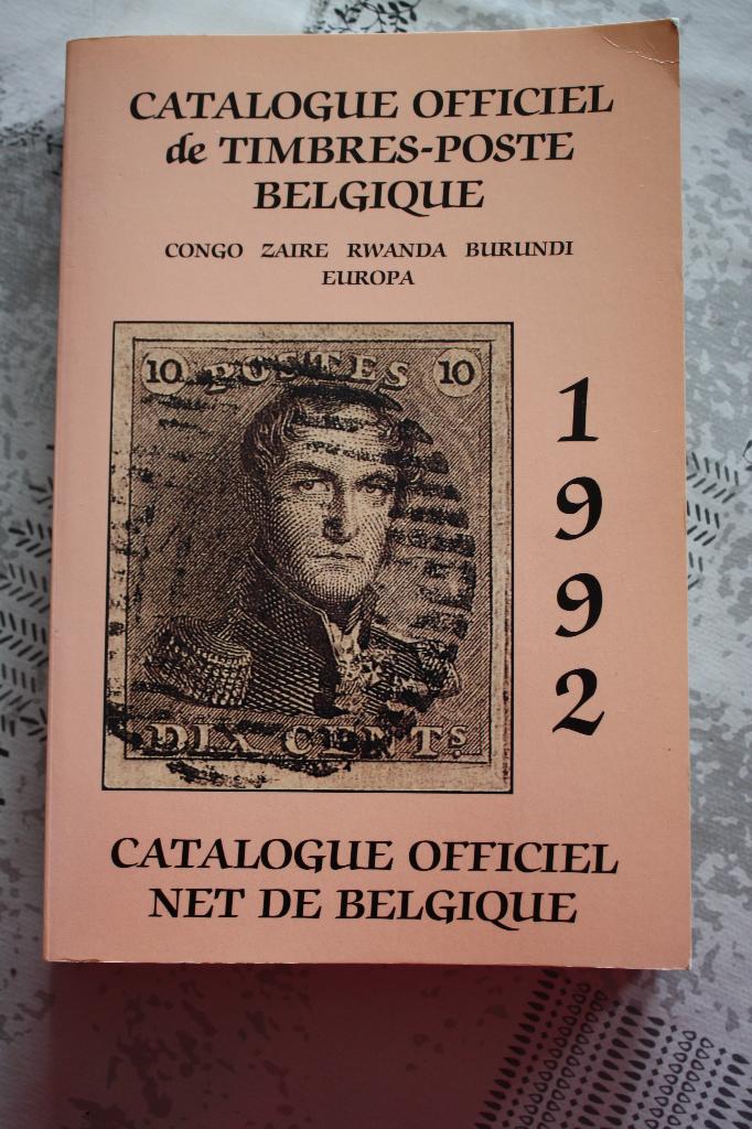 Catalogue officiel de timbres-poste Belgique 1992, Postzegels en Munten, Postzegels | Thematische zegels, Ophalen, Postfris, Overige thema's