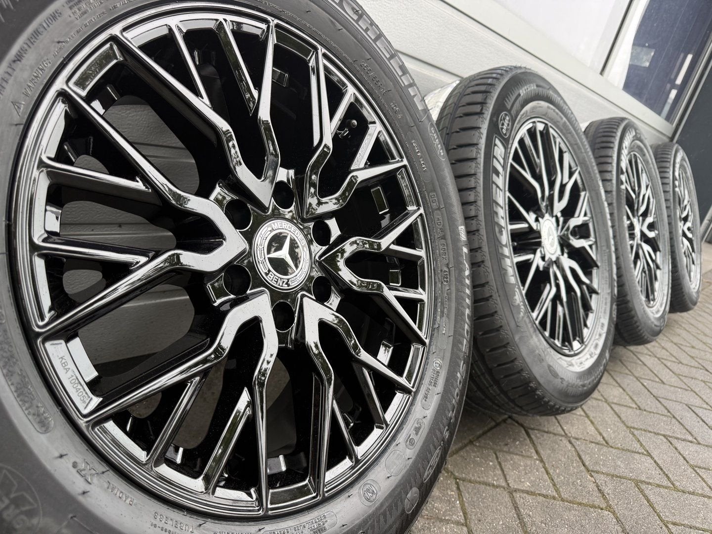 18 " Mercedes Sprinter W907 W906 W910 velgen Michelin banden, Neuf, Pneus et Jantes, 255 mm, Pneus été