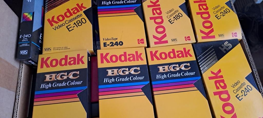 Videocassettes nieuw (80-tal), Ophalen