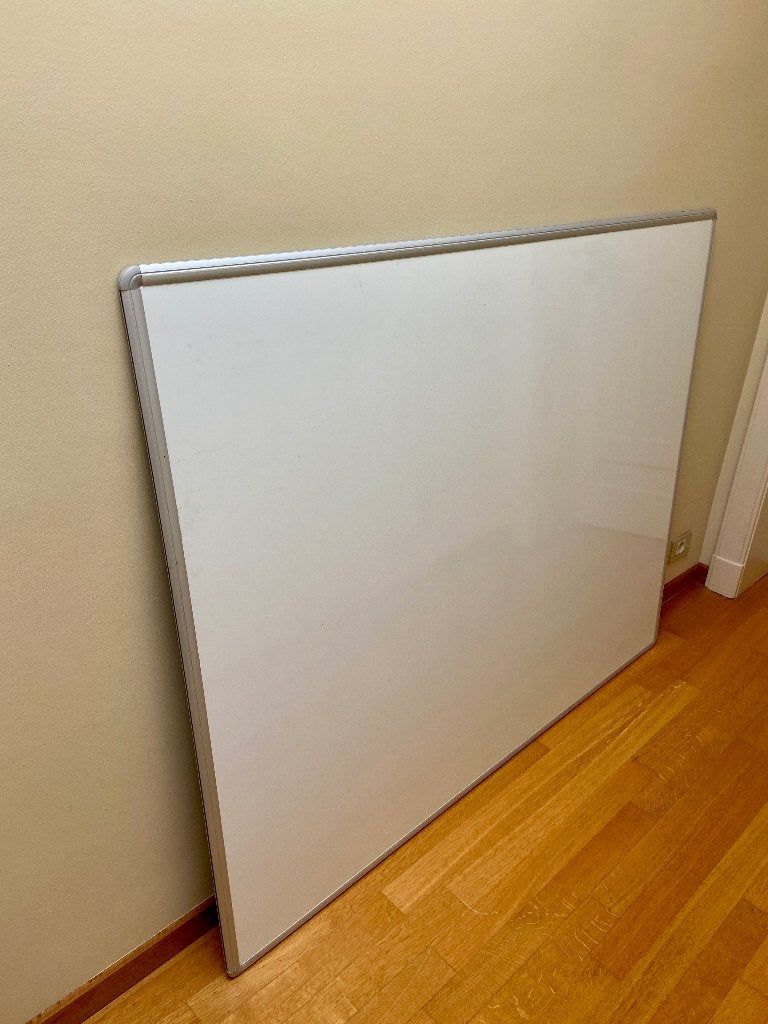 Magnetisch whiteboard 120cm x 150cm, Diversen, Schoolborden, Ophalen, Gebruikt, Whiteboard