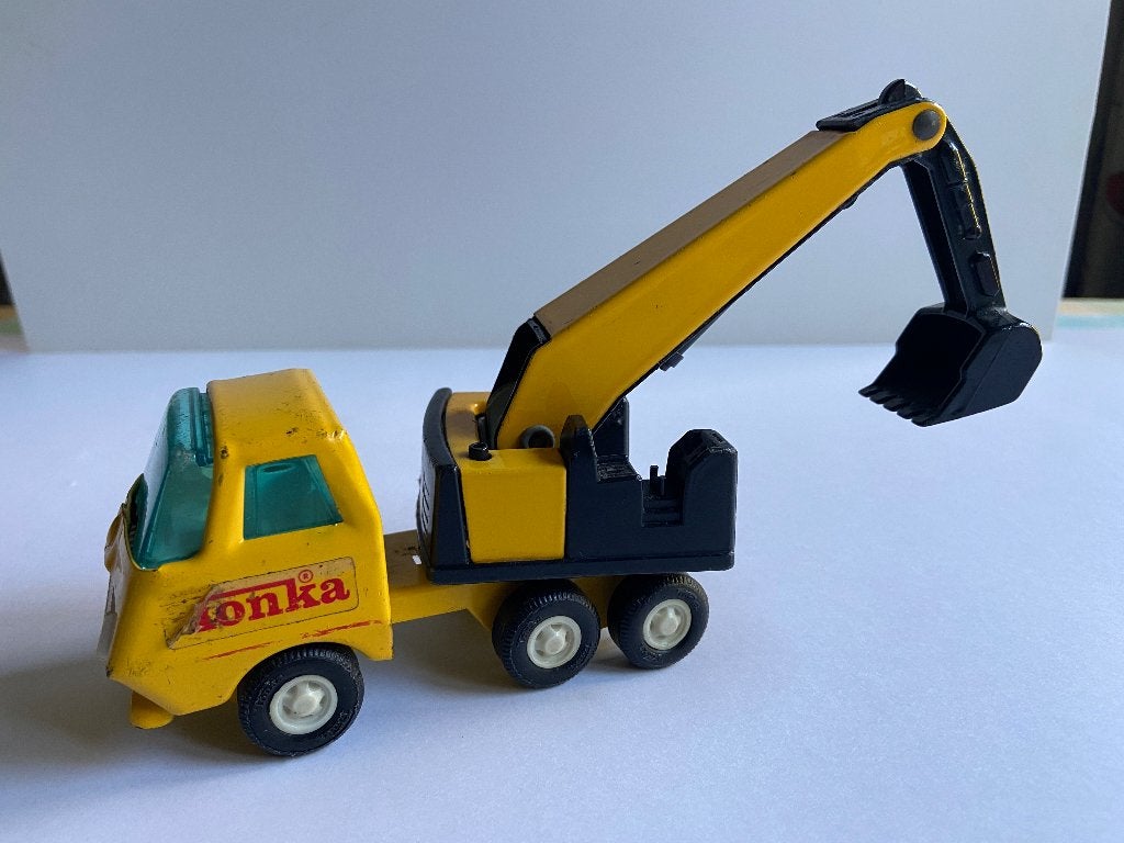 Graafwerk truck in metaal Merk: Tonka, Ophalen of Verzenden, Gebruikt