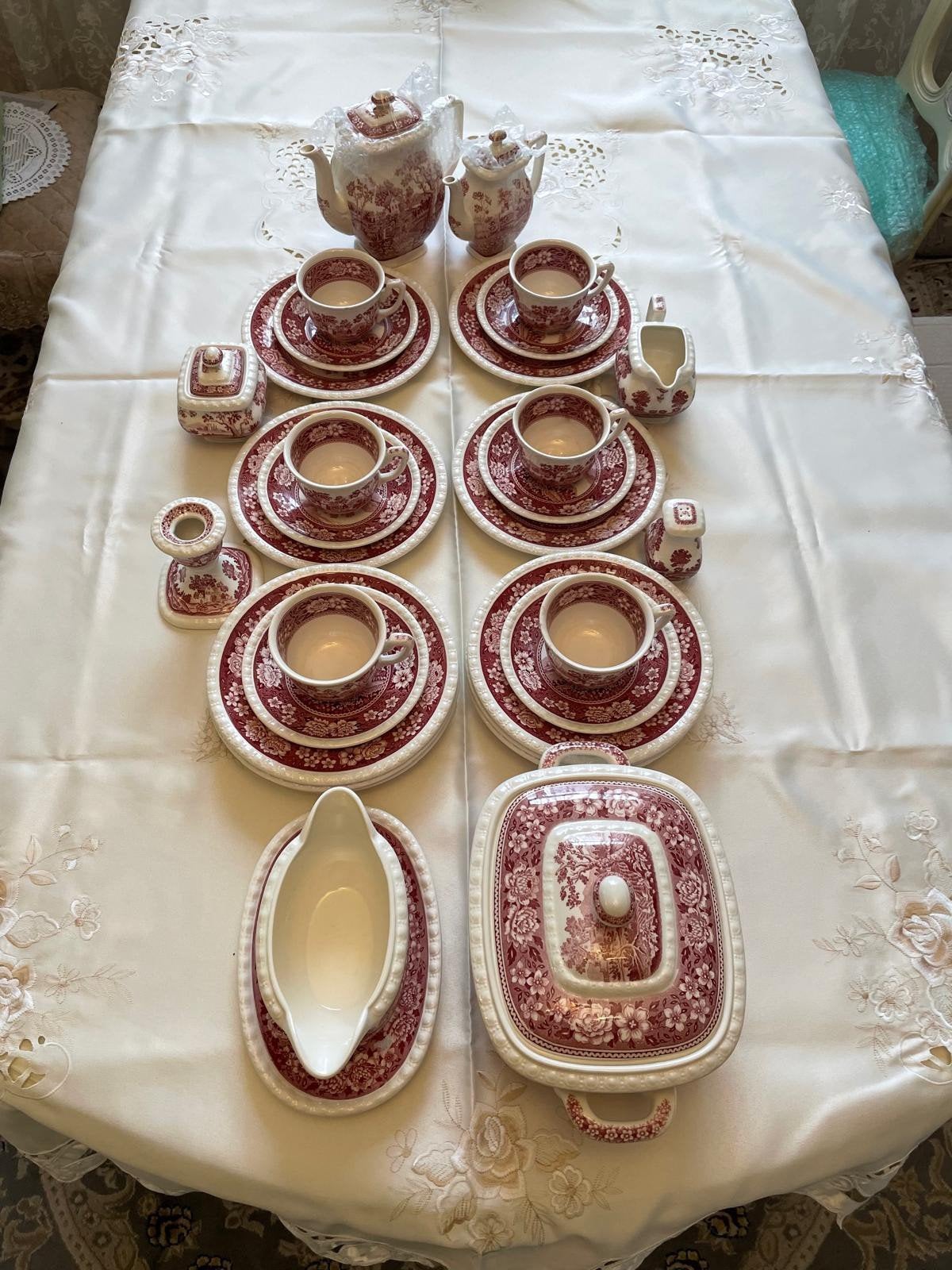 30 pièces Service Villeroy Boch Rusticana tasse assiette sou, Ophalen of Verzenden