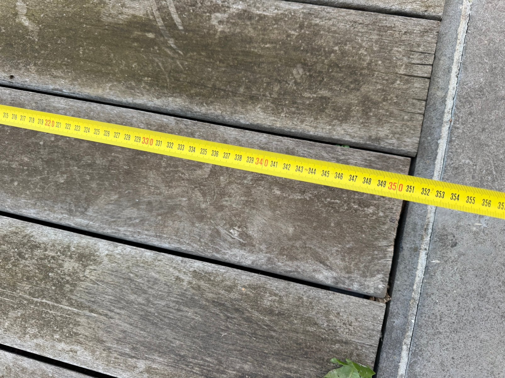 Ipé-hoogwaardig hardhout terras 30m2 - slecht 7 euro/m2, Ophalen, Gebruikt, Hout