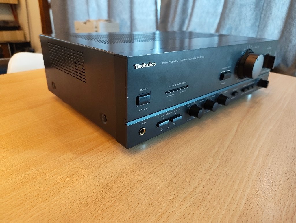 Amplificateur Technics SU-V470, Autres marques, Enlèvement ou Envoi, 60 à 120 watts, Stéréo