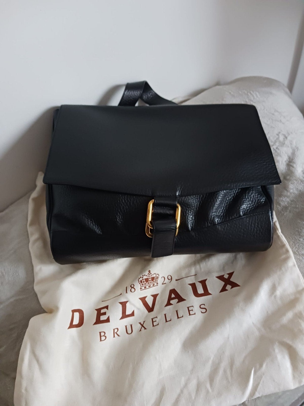 Sac Delvaux vintage en cuir avec sa housse, Handtassen en Accessoires, Tassen | Damestassen, Ophalen