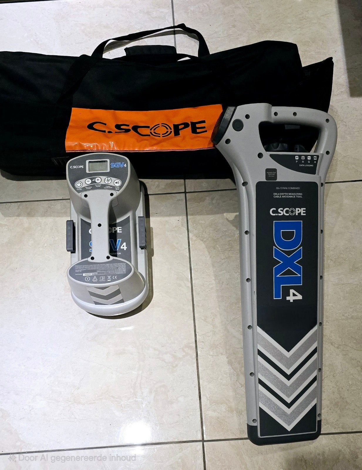 C.Scope DXL4 & SGV4 Complet détection câbles professionnel, Enlèvement, Comme neuf