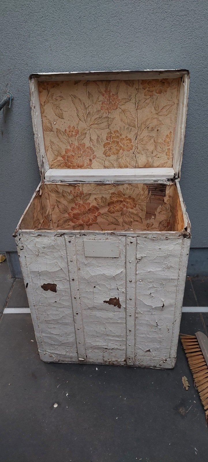 Oude originele koffer van de Red Star Line, Antiek en Kunst, Ophalen