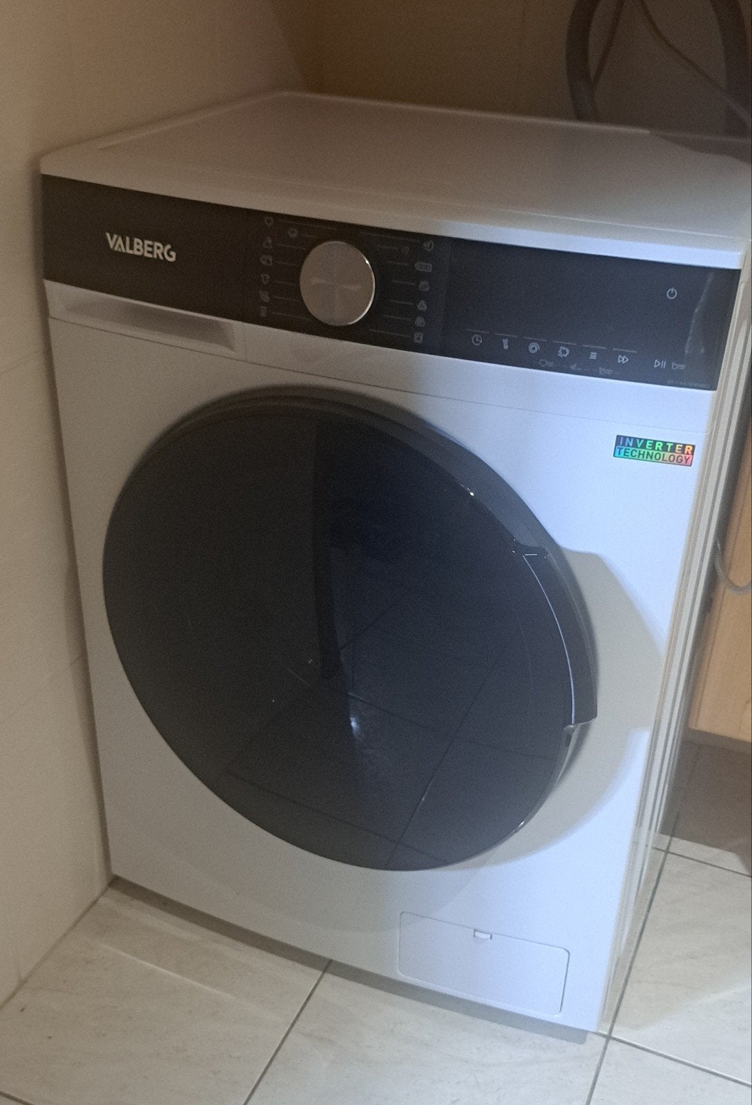 Wasmachine 1 jaar oud, Ophalen