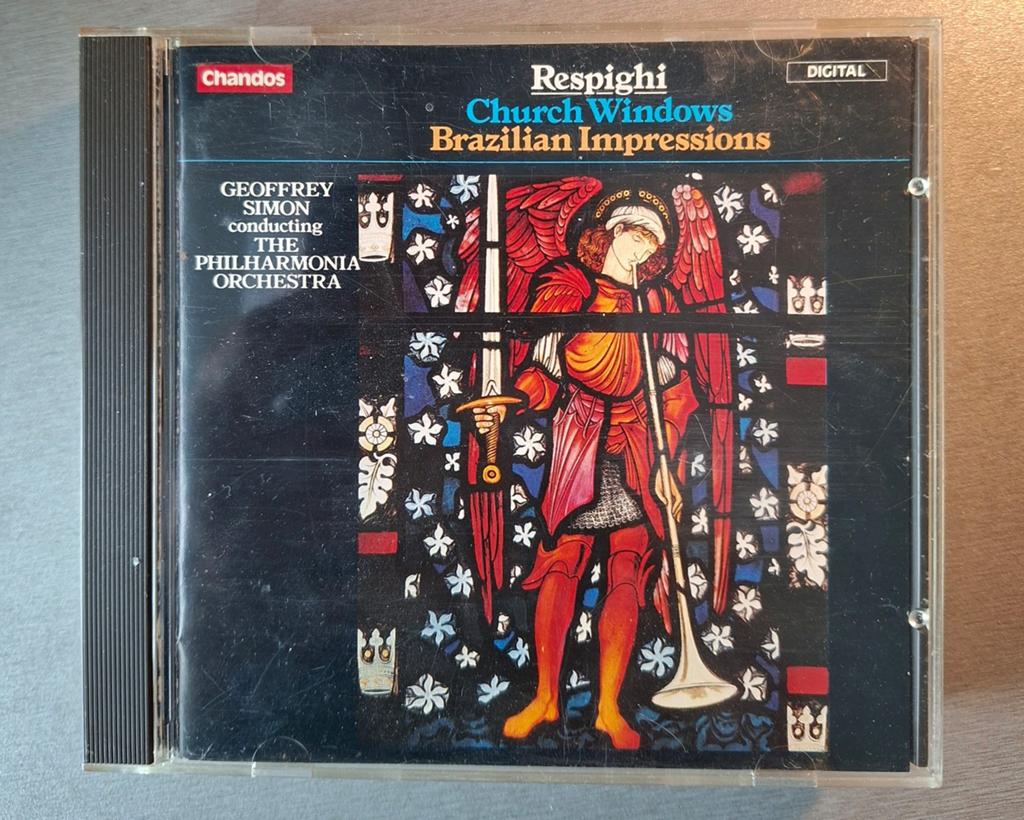 Cd. Respighi. Church windows (Chandos)., Cd's en Dvd's, Cd's | Klassiek, Ophalen of Verzenden