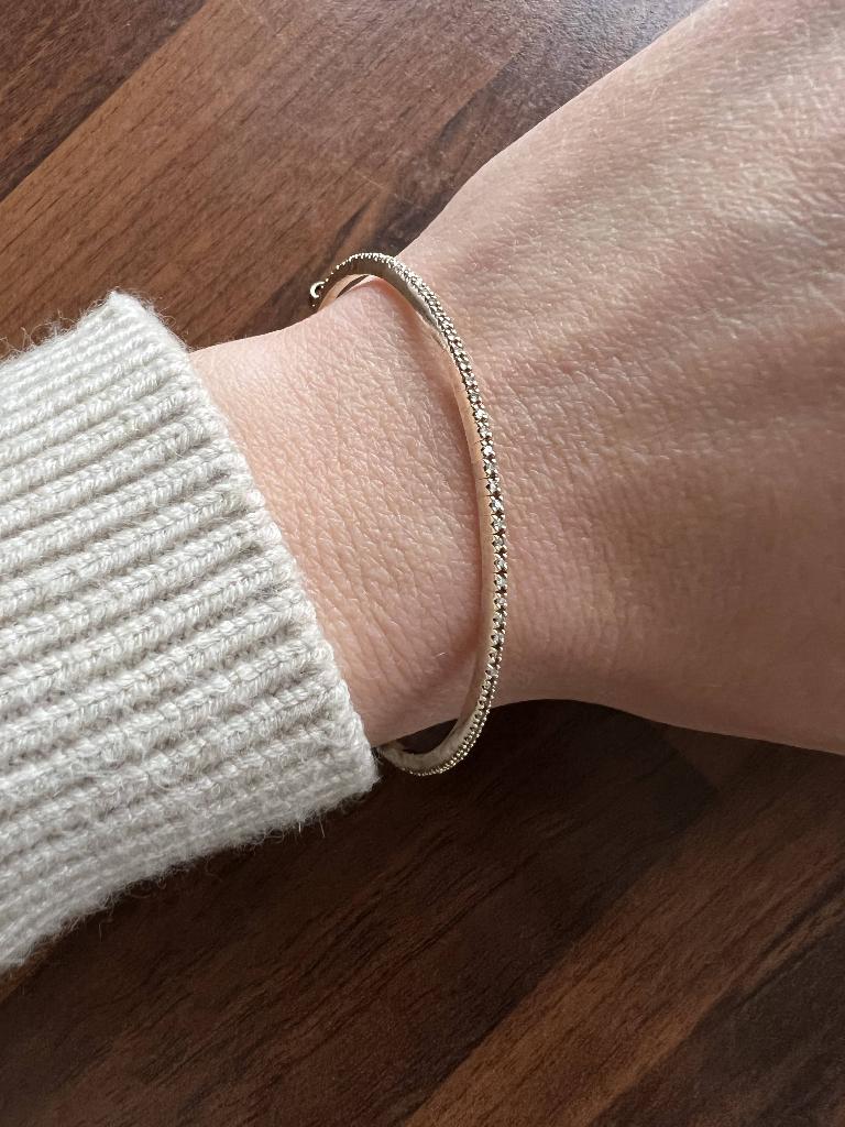 Diamanti per tutti armband everbangle rosé, Handtassen en Accessoires, Armbanden, Ophalen, Gebruikt, Overige kleuren, Met edelsteen