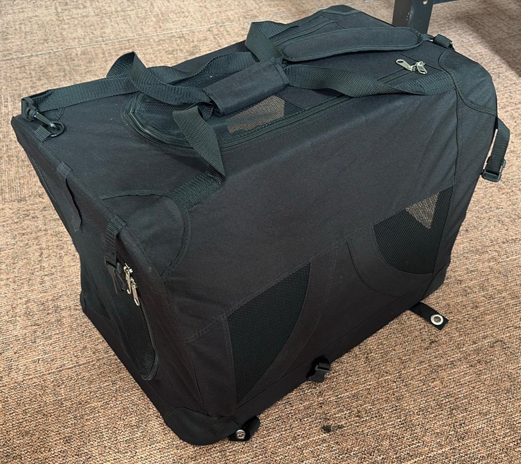 Hondenreistas Duvo+ NIEUW, Ophalen, 40 tot 60 cm, 30 cm of meer, Zwart