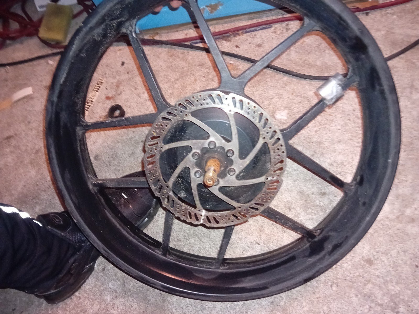 Fatbike motor 1000watt, Enlèvement