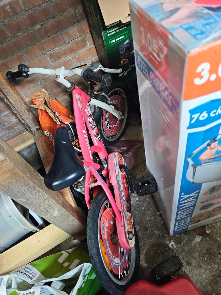 Kinderfiets, Ophalen, Gebruikt