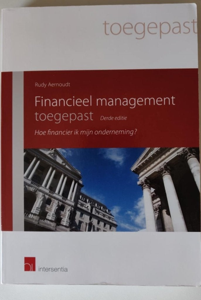 Financieel Management - 3de editie, Ophalen, Rudy Aernoudt, Management, Zo goed als nieuw