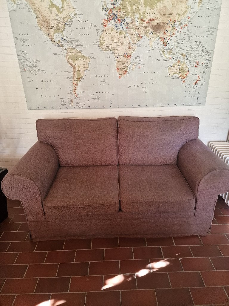 Zetel, Huis en Inrichting, Zetels | Zetels, Ophalen, Gebruikt, 150 tot 200 cm, Tweepersoons