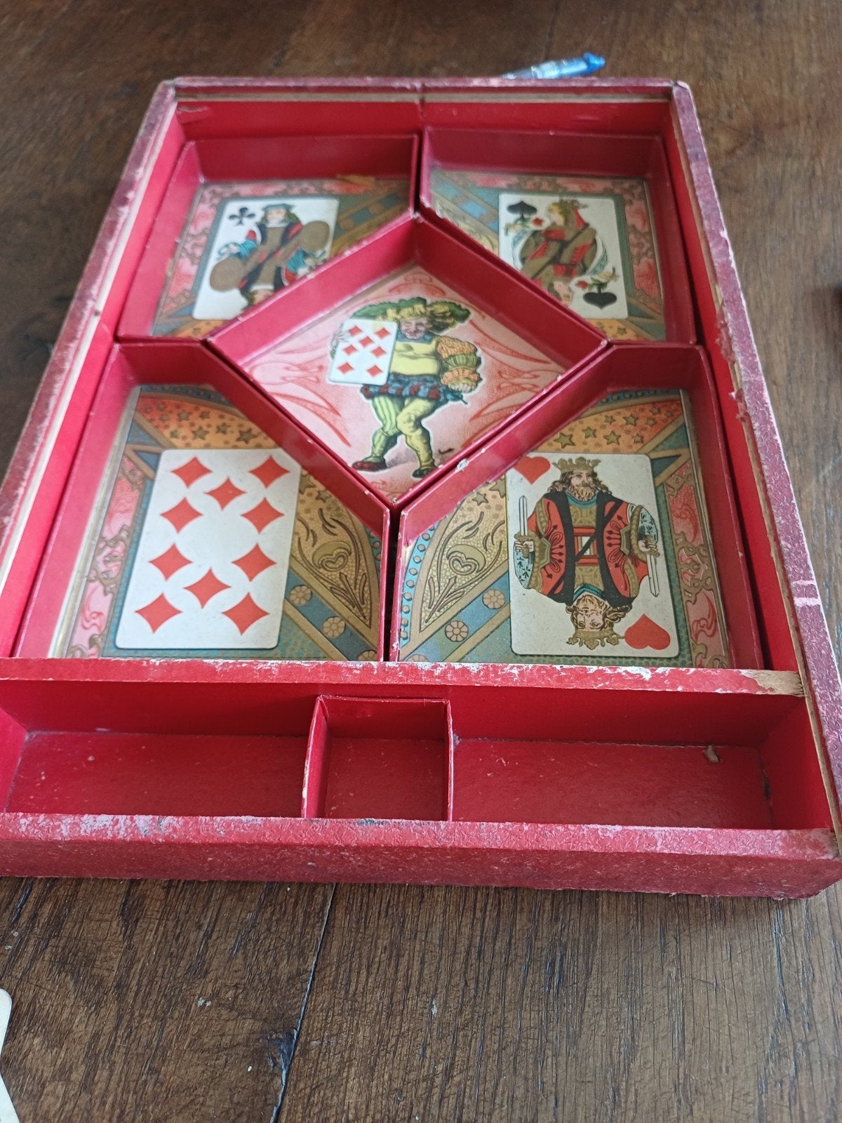 ancien jeu de cartes nain jaune complet, Antiquités & Art, Enlèvement ou Envoi