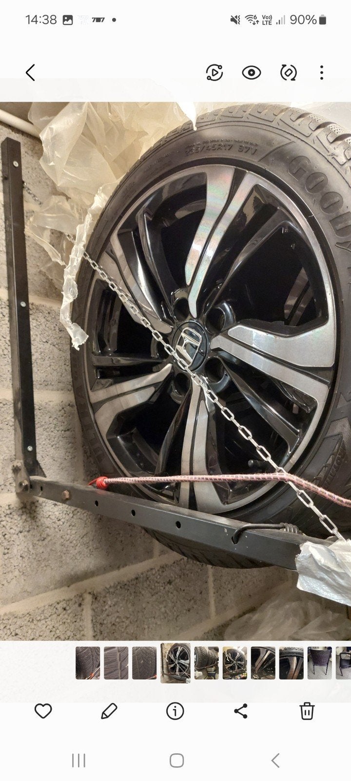 kit  Hiver Honda Civic D ' origine 🤙💪 :235/45/17, Particulier, Achat, Civic