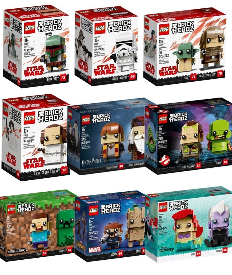 LEGO 41616 41619 41620 41624 41625 41629 41610 41611 41613, Neuf, BrickHeadz, Lego, Non ouvert/scellé