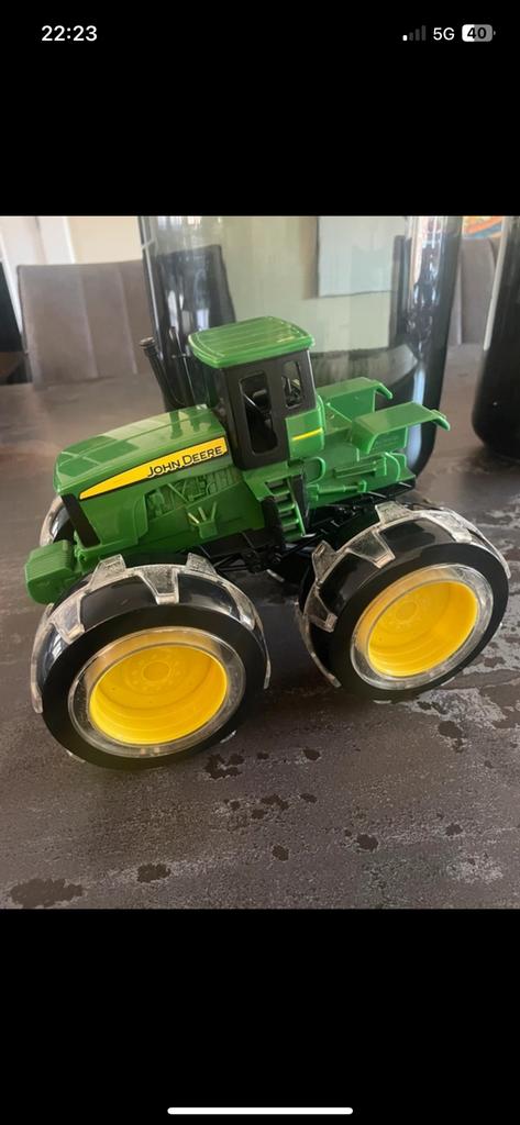 Trackor John Deere, Kinderen en Baby's, Speelgoed |Speelgoedvoertuigen, Ophalen, Gebruikt