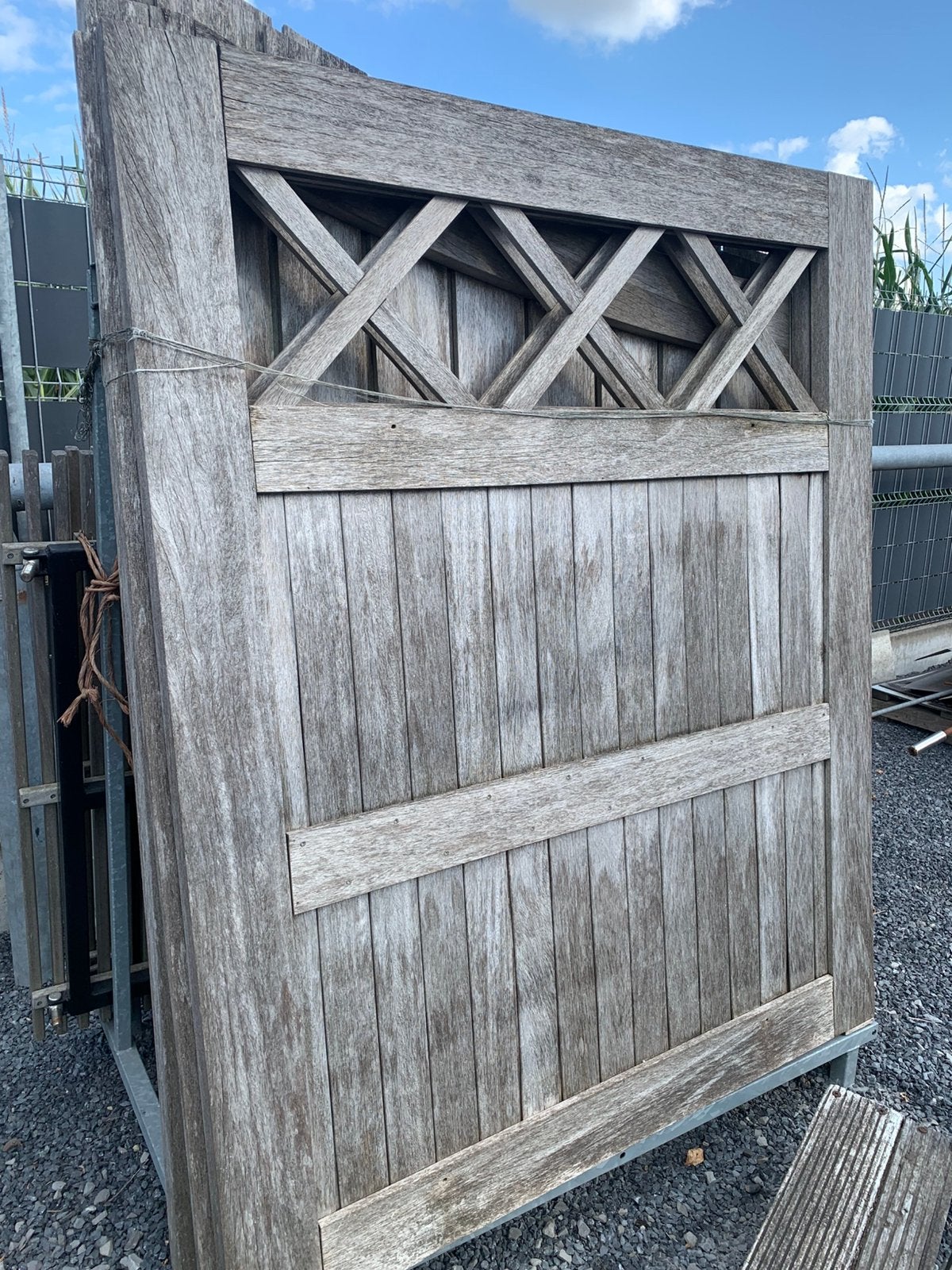 Poort, Tuin en Terras, Ophalen, Gebruikt, Hout