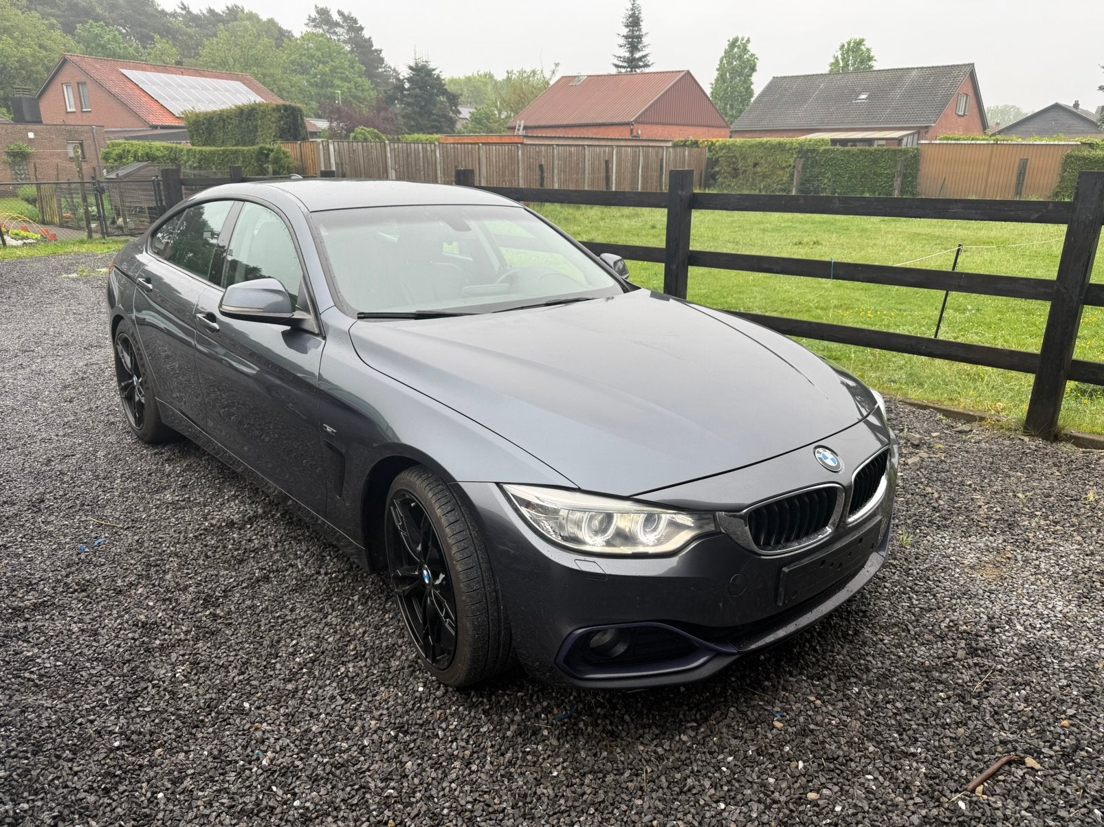 BMW 420i gran coupe SPORT, Auto's, Automaat, Achterwielaandrijving, 4 cilinders, Zwart
