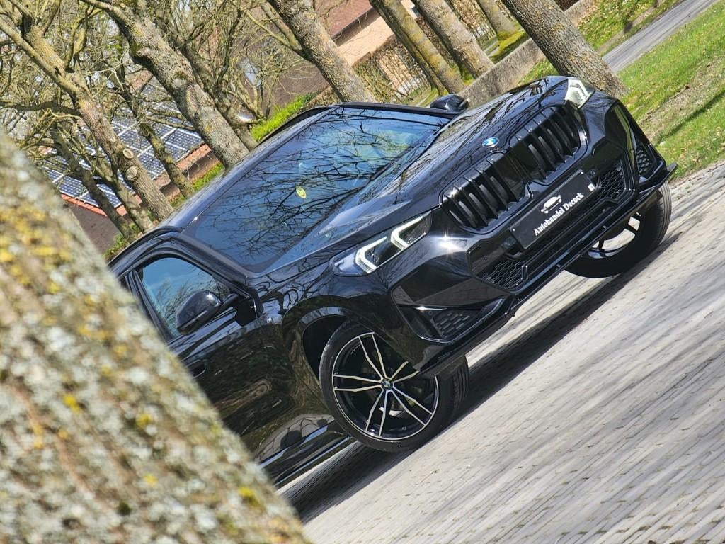 Bmw x1 Sdrive 20i M sport | 20inch | TREKHAAK | CAMERA, 1800 kg, Zwart, Leder, Bedrijf