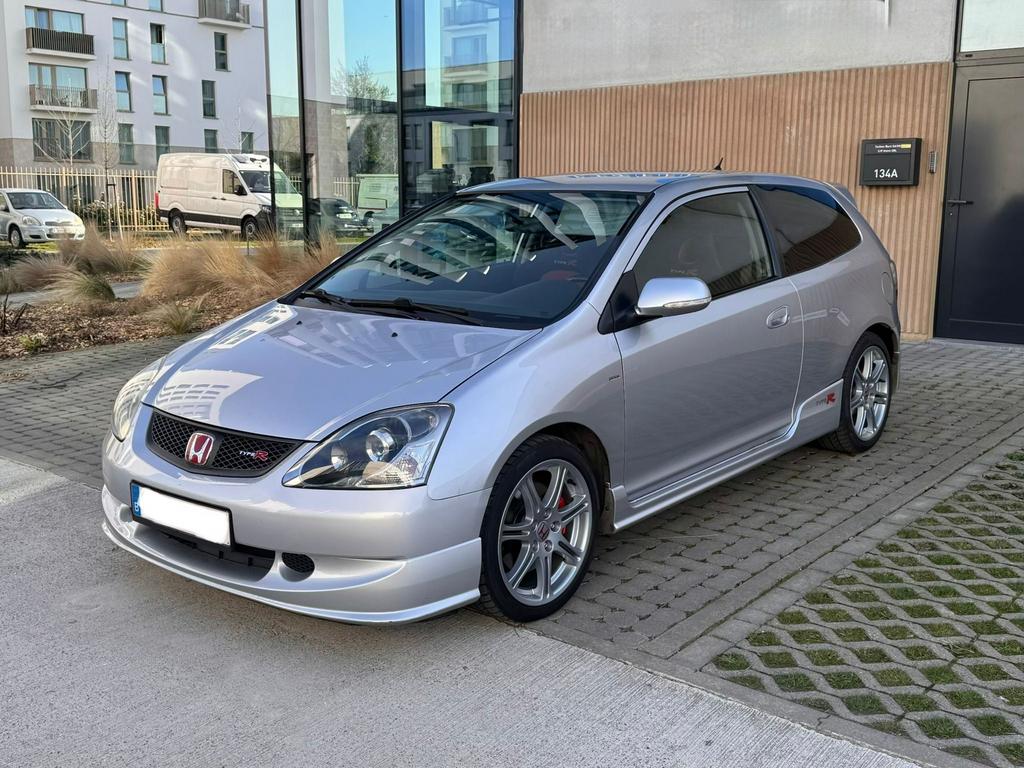 Honda civic type r ep3 k20, Auto's, Honda, Voorwielaandrijving, 4 zetels, Zwart, 4 cilinders