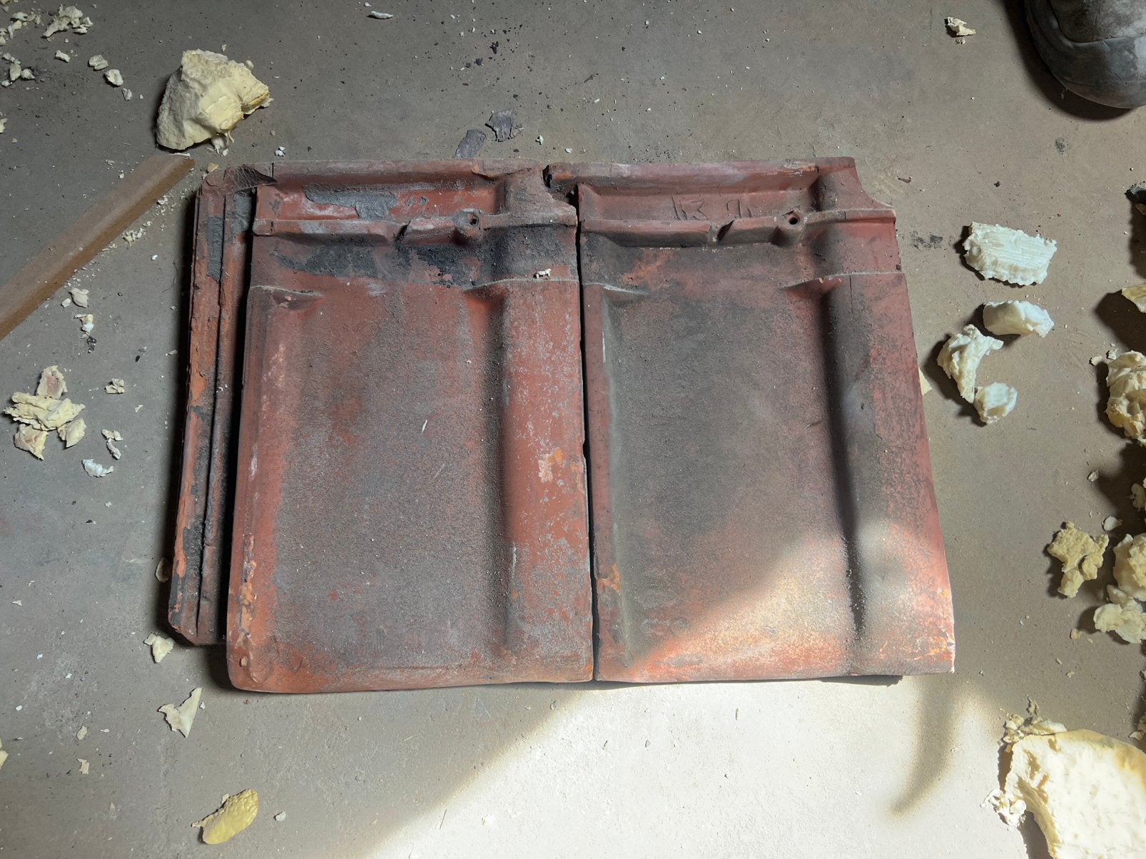 Dakpannen, Doe-het-zelf en Bouw, Dakpannen en Dakbedekking, Ophalen, Gebruikt, Dakpannen