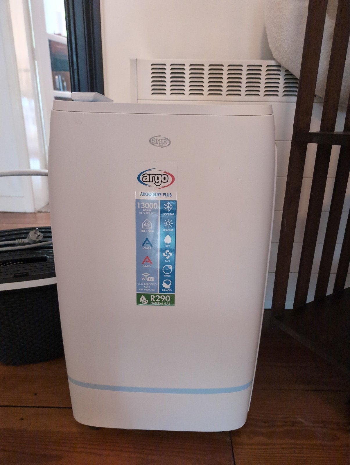 Argo elite plus mobiele airco, Elektronische apparatuur, Airco's, Ophalen, Mobiele airco