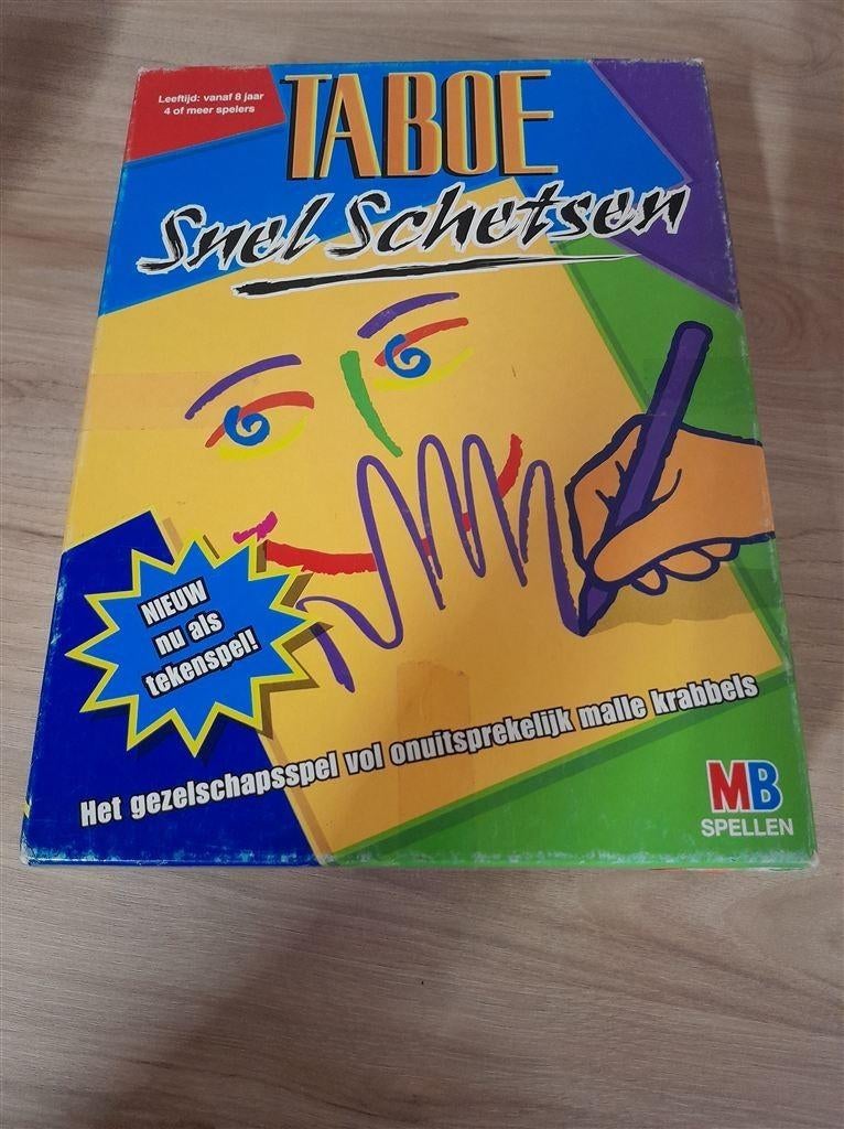 Taboe snel schetsen - s4614, Verzenden, Zo goed als nieuw