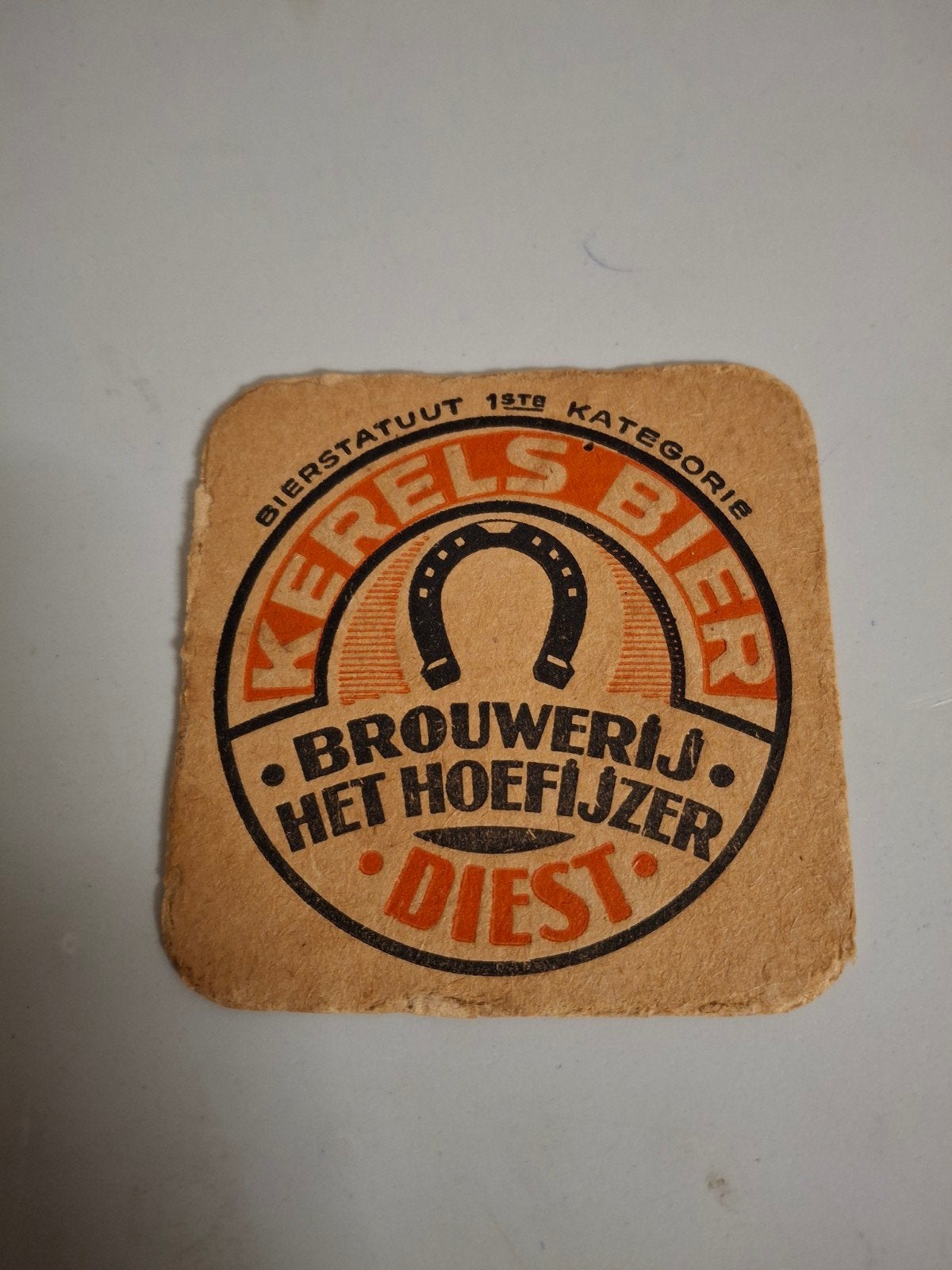 vooroorlogs bierviltje kerels bier diest, Enlèvement ou Envoi