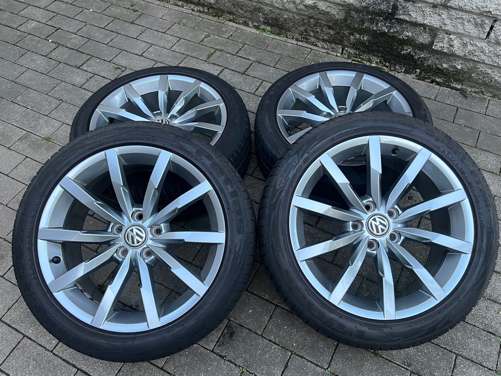 Jantes d’origine Vw 18” Monterey, Autos : Pièces & Accessoires, Pneus & Jantes, Enlèvement, Pneus été, Pneu(s)