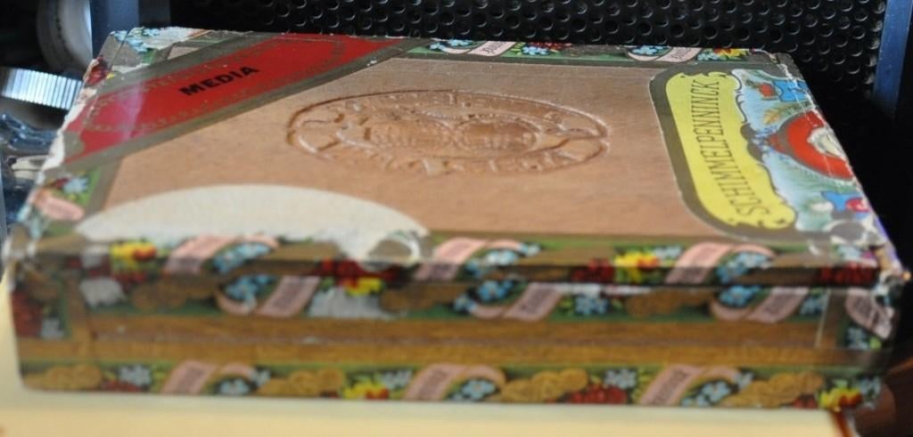 boite de cigare vide en bois, Enlèvement ou Envoi, Utilisé, Boite à tabac ou Emballage