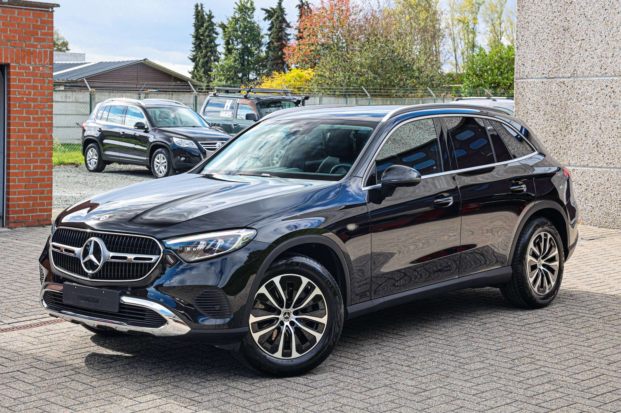 Mercedes-Benz GLC GLC 220 SLECHTS-7200KM*AUTOMAAT*ACHTERUITR, Auto's, Automaat, Gebruikt, Zwart, 4 cilinders