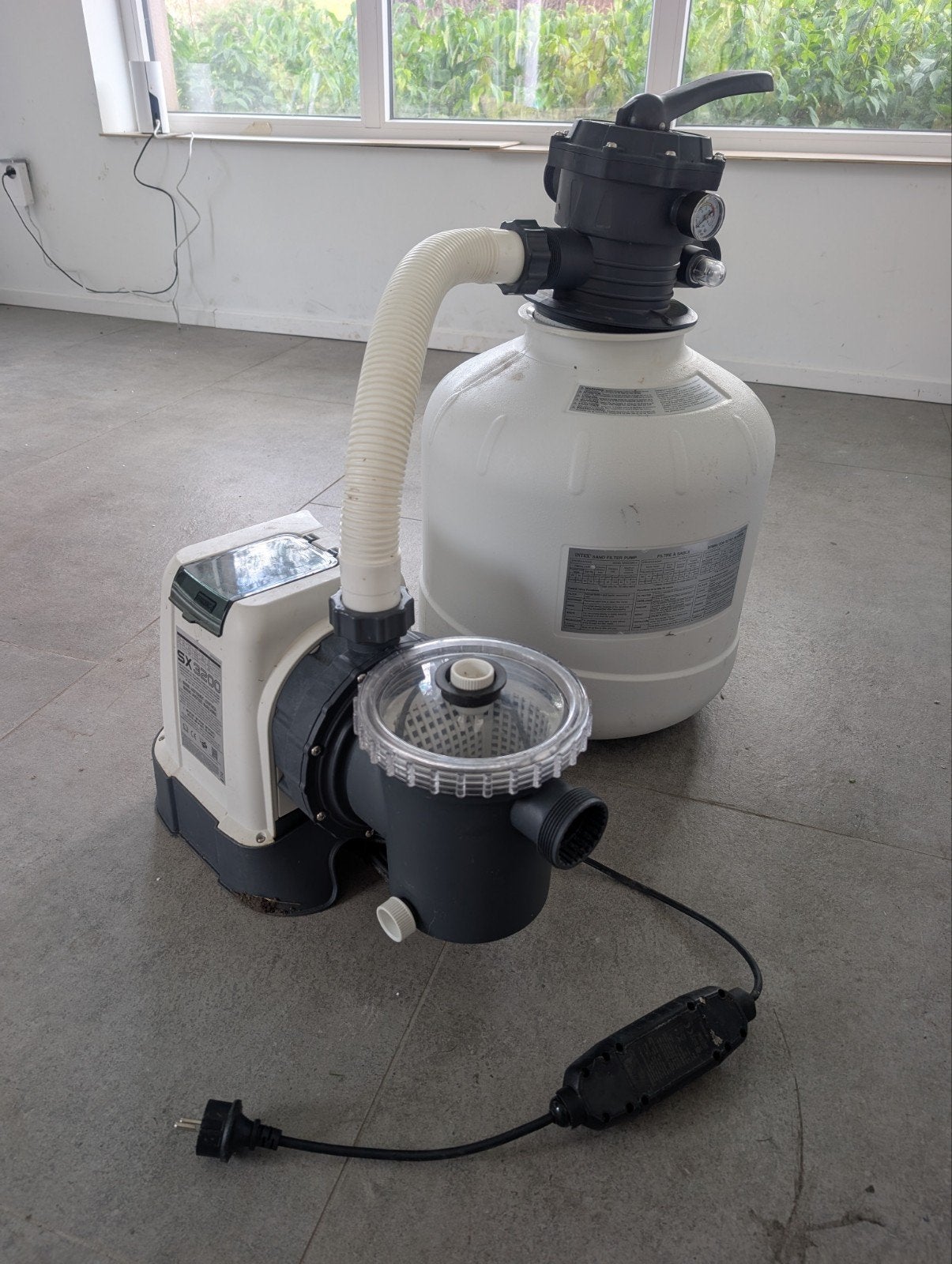 Intex sx3200 zwembadpomp, Tuin en Terras, Ophalen, Filter