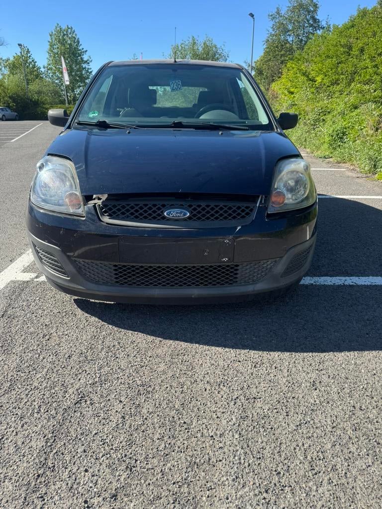Ford fiesta, Auto's, Stof, Blauw, Handgeschakeld, Grijs