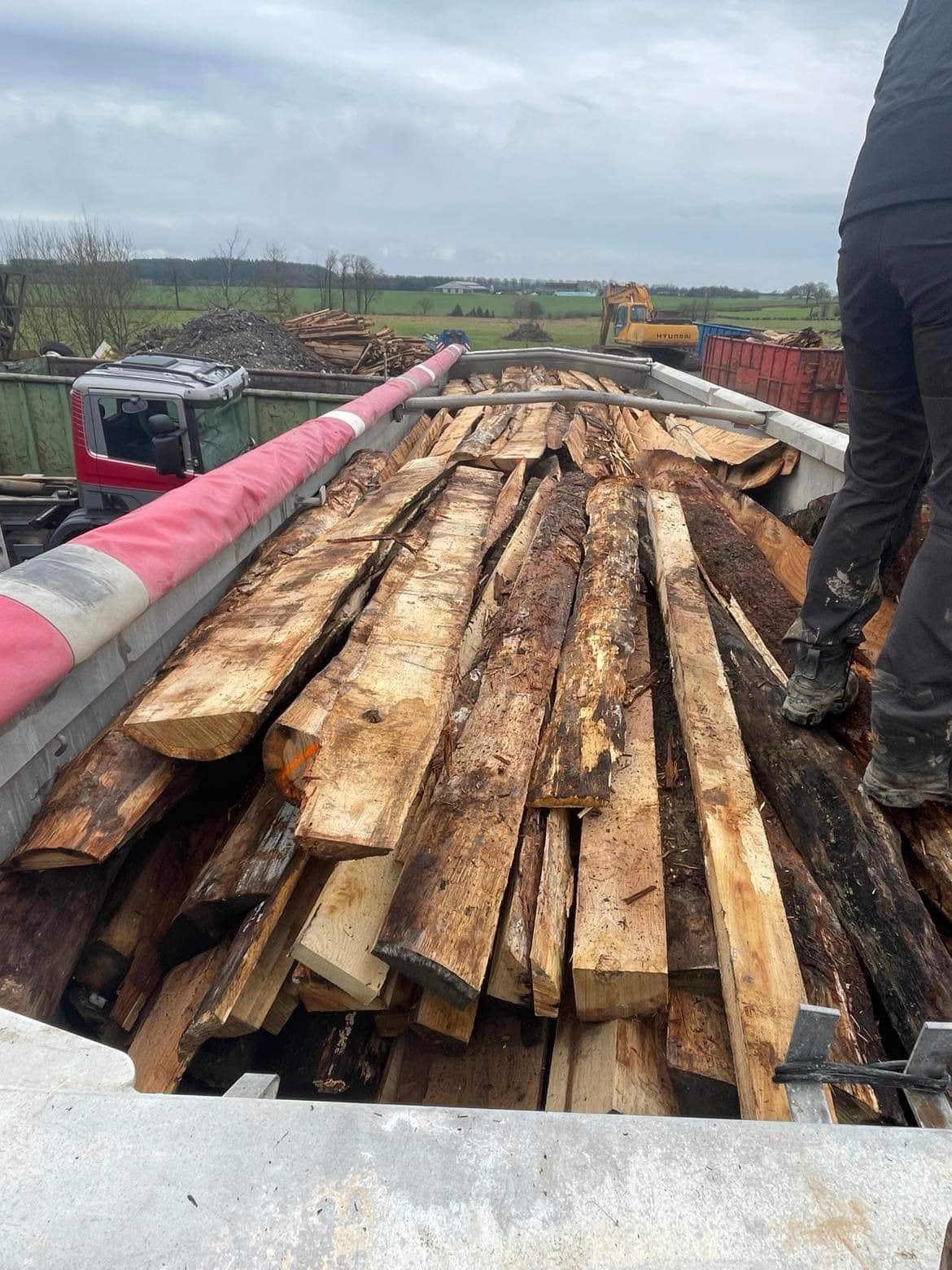 40 M³ BOIS CHÊNE & HÊTRE EN VRAC – 1.000 € + LIVRAISON, Enlèvement, Hêtre