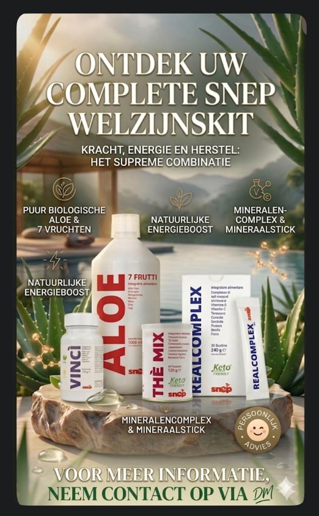Welzijnskit: Detox & Energie, Sport en Fitness, Verzenden, Nieuw