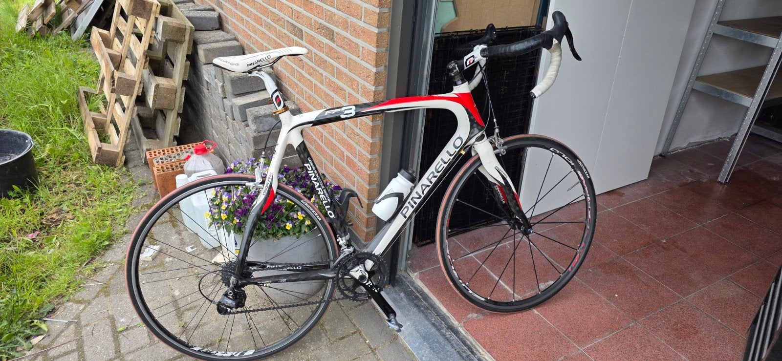 Pinarello racefiets, Ophalen