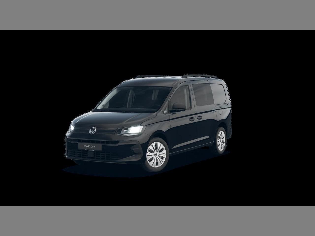 Volkswagen Caddy Maxi Flexible 1.5 TSI DSG, Auto's, Automaat, Monovolume, Caddy Combi, Zwart