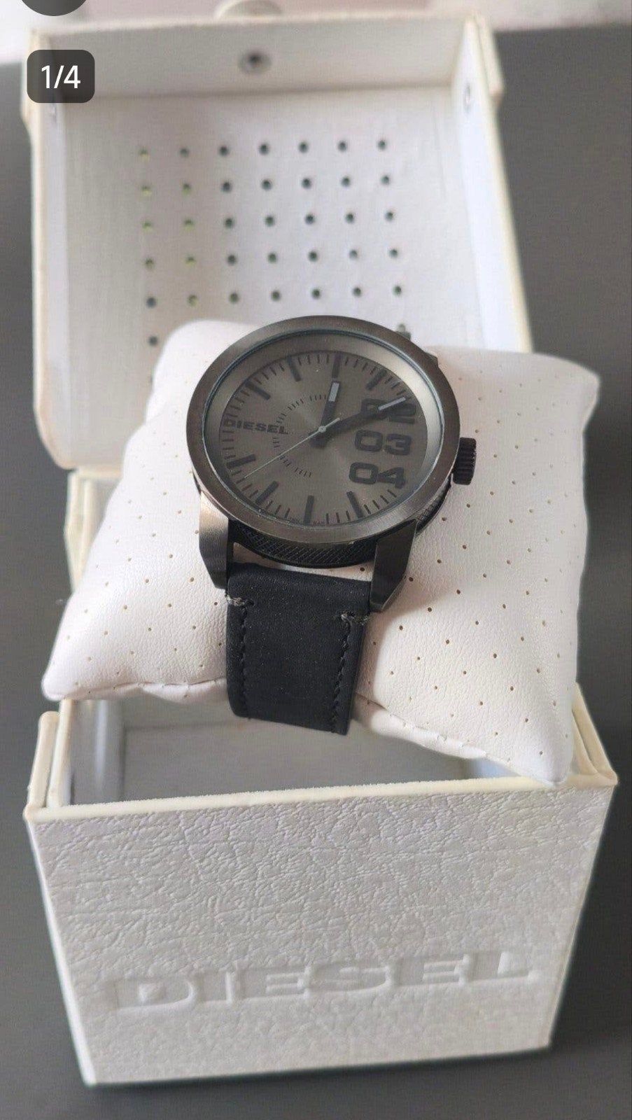 Nieuwe Diesel horloge DZ1467, Enlèvement ou Envoi, Neuf, Montre-bracelet, Cuir